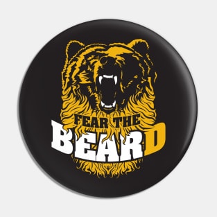BEAR BEARD Pin