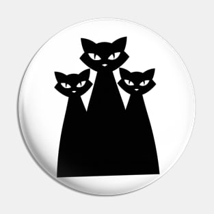 Black Cat Pin