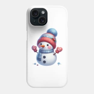 Cute Snowman Phone Case