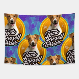 Jack Russell Terrier proud owner v2 Tapestry