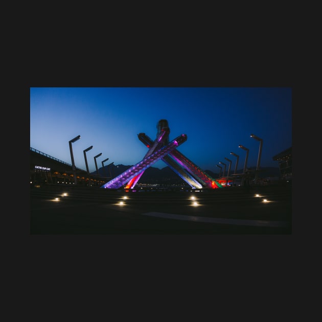 Olympic Cauldron Downtown Vancouver,BC Canada by Robtography