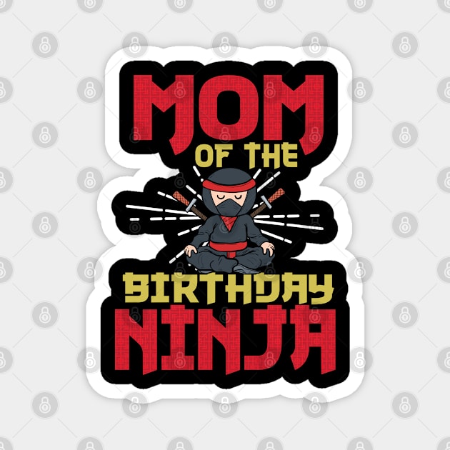 Birthday Ninja Shinobi Magnet by FamiLane