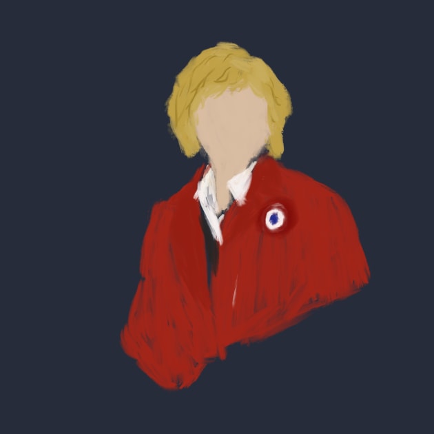 Enjolras Paiting by byebyesally