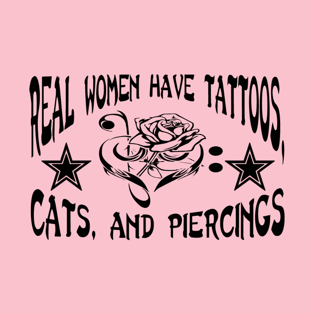 Real WOmen tattoo cat pierce by BradyRain