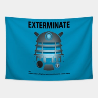 EXTERMINATE Tapestry