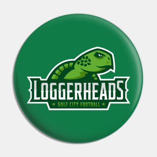 Loggerheads Football Pin