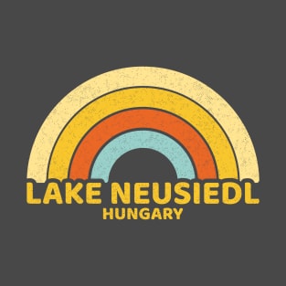Retro Lake Neusiedl Hungary T-Shirt