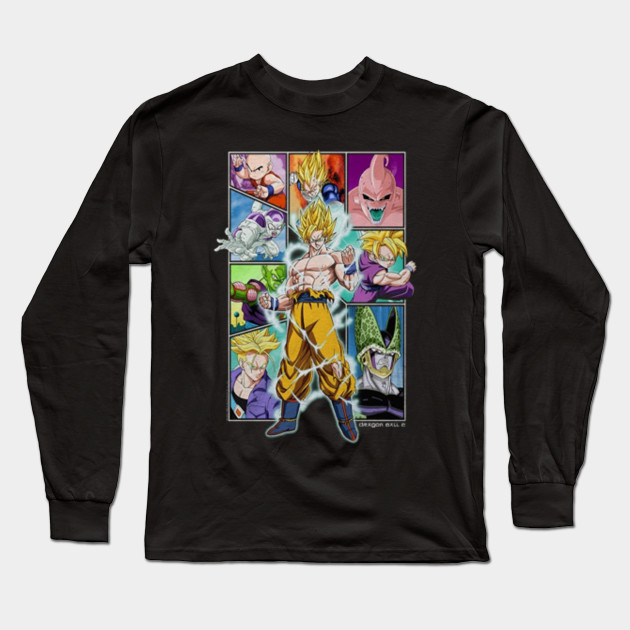 Ripple Junction Dragon Ball Z Character Frame Collage Adult T