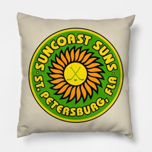 Defunct Suncoast Suns Hockey Team Pillow