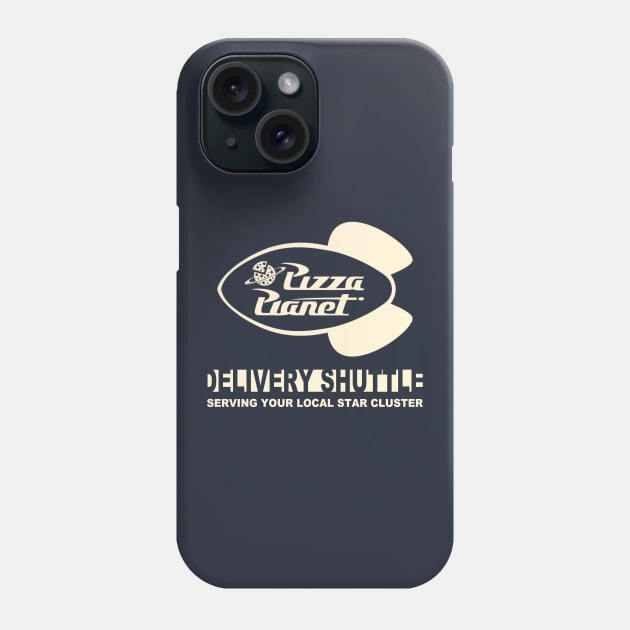 Pizza Planet Delivery Service Phone Case by Apgar Arts