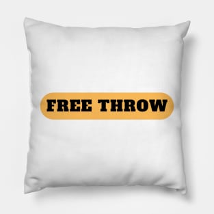 Free Throw Pillow