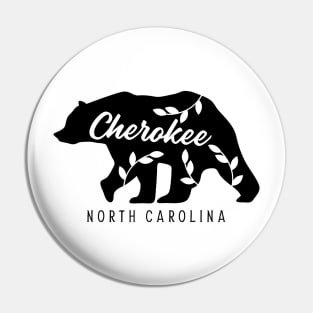 Cherokee North Carolina Tourist Souvenir Pin