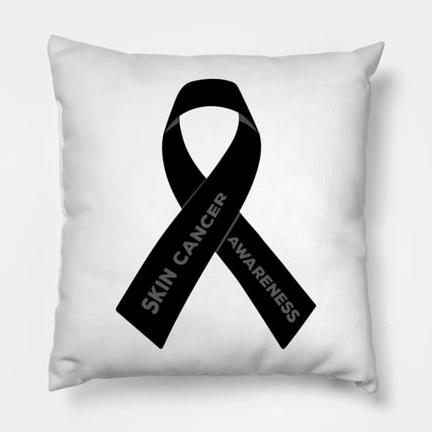 Skin Cancer Awareness Pillow by DiegoCarvalho