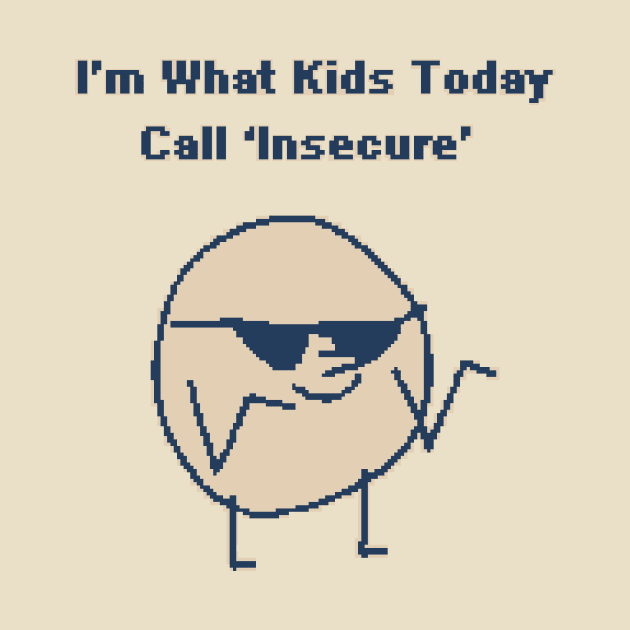 Insecure - 1bit Pixelart by pxlboy