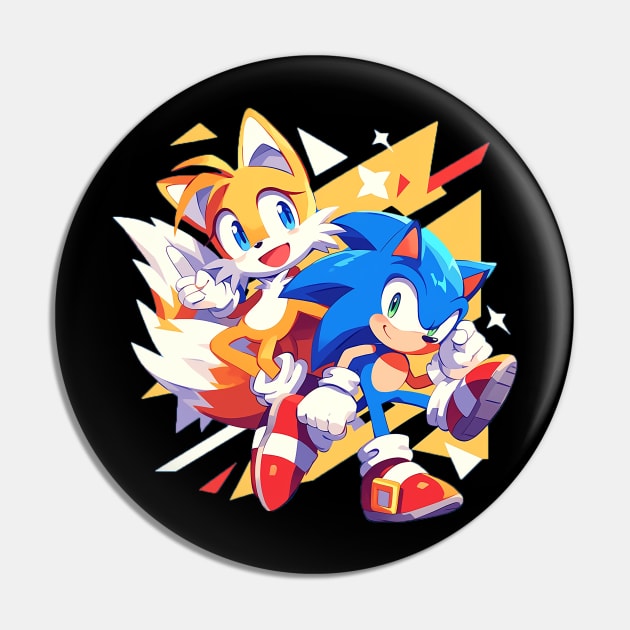 sonic and tails Pin by StevenBag