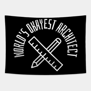 world's okayest architect Tapestry