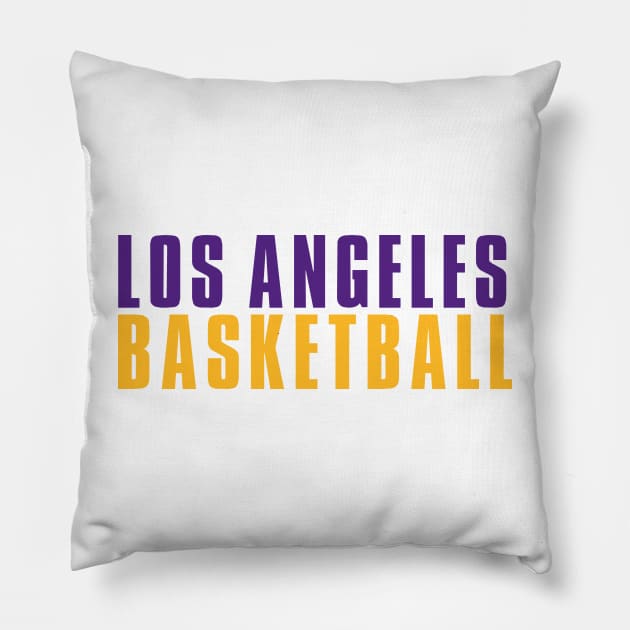 Los Angeles Lakers Pillow by teakatir