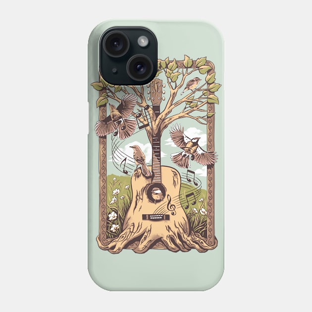 Natural Melody 2 Phone Case by CPdesign