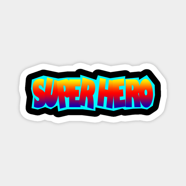 SUPER HERO Magnet by 