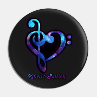 Kinetic-Passion Music Logo Pin