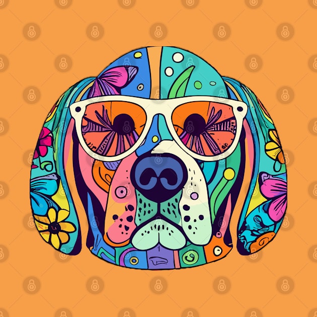 Hippie Labrador by Souls.Print