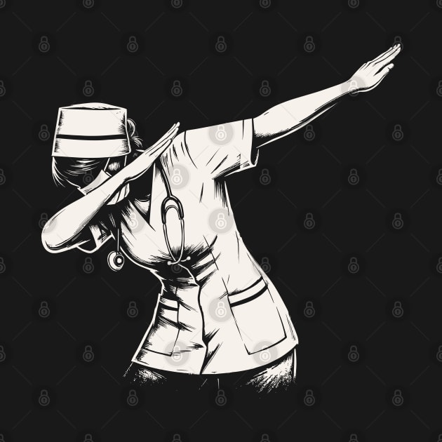 Dabbing Nurse by Yopi