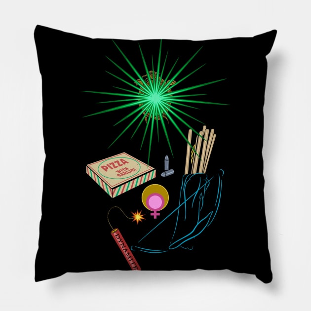 The Amulet Pillow by PCMdesigner