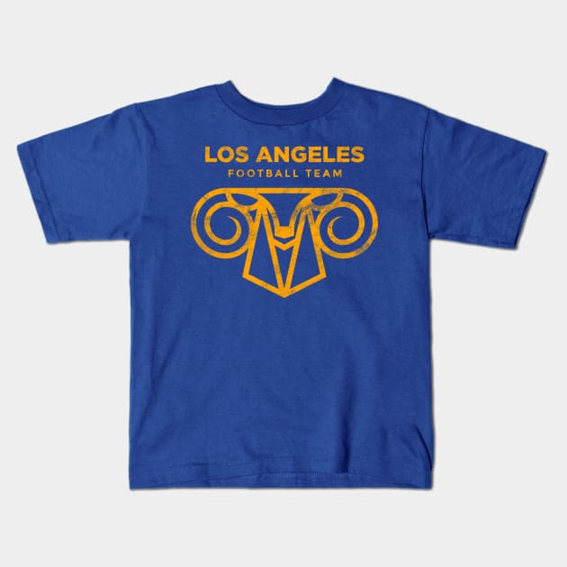 LA Rams NFL Team Logo Blue T-Shirt