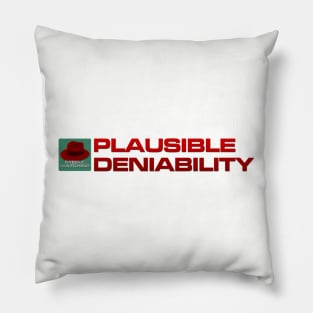 Plausible Deniability - Inline Team Laura Pillow