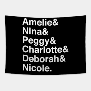 Female Techno DJs Tapestry