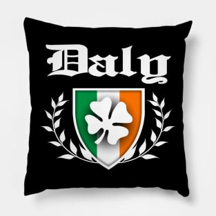 Daly Shamrock Crest Pillow