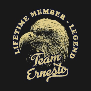 Ernesto Name - Lifetime Member Legend - Eagle T-Shirt