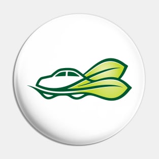 Green Cars Pin