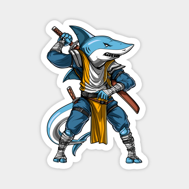 The Ninja Shark from TeePublic