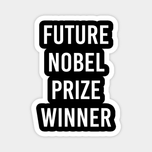 Future Nobel Prize Winner (Black) Magnet