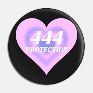 Angel Number 444 Heart Aura Pin