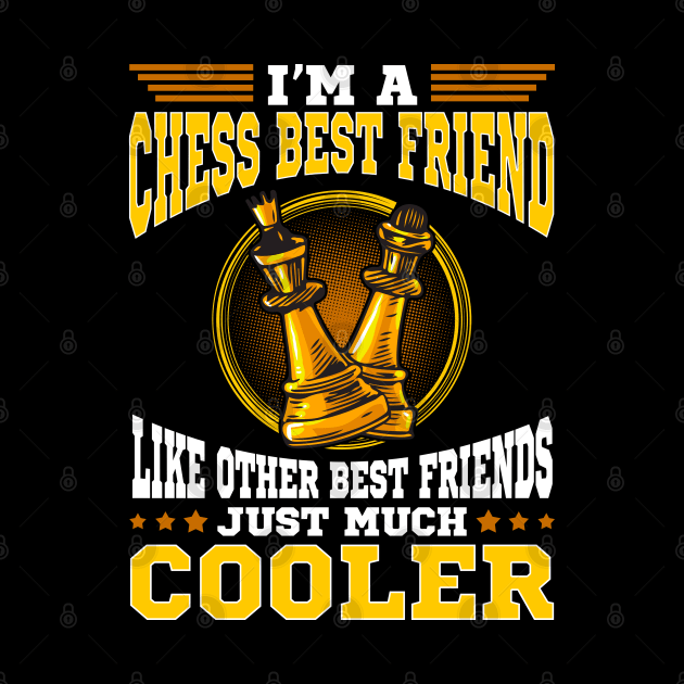 best friend check mate game T Shirt by lateefo