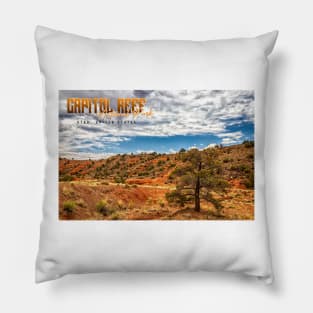 Capitol Reef National Park Pillow