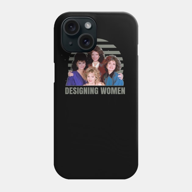 designing women squad Phone Case by Regx Food Cosmic