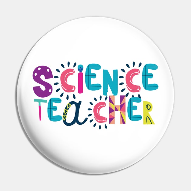 Cute Science Teacher Gift Idea Back to School Pin by BetterManufaktur