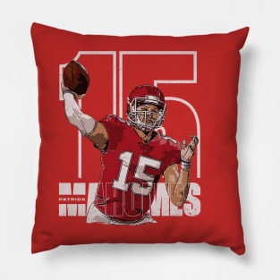 Patrick Mahomes Kansas City Outline Pillow