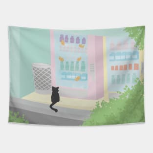 Pastel vending machines Tapestry