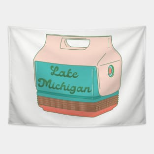 Lake Michigan Cooler Tapestry