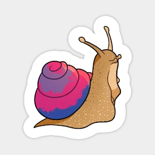 LGBT bisexual snail Magnet