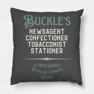 Call the Midwife Fred Buckle Buckle's Newsagent London Pillow