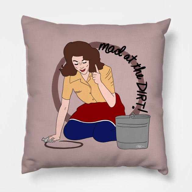 Mommie Dearest is Mad Pillow by thecompassrose