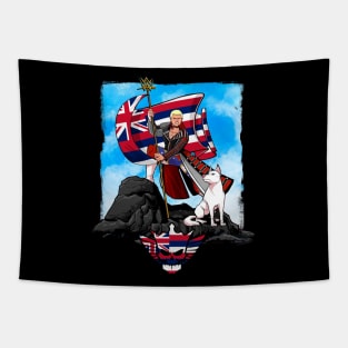 Cody Rhodes Hawaiian Flag Tapestry