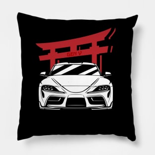 Supra Mk5 A90 Turbo JDM Tuning Car Pillow