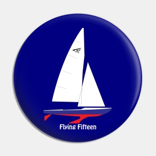 Flying Fifteen Sailboat Pin