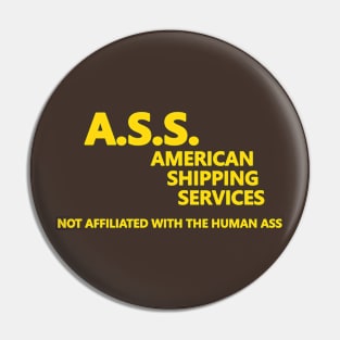 American Shipping Services Pin